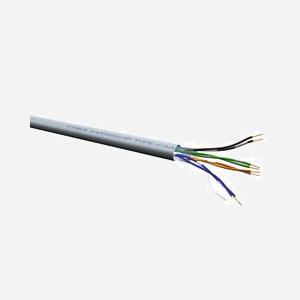 ROLINE Câble UTP Cat.6 Classe E 300m Gris, Conducteur Solide AWG23, Impédance 100 Ohm, Gaine Nylon/PVC, Référence 21.15.0991 - Miniature 1