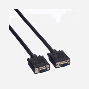 VALUE Câble SVGA HD15 M/M 10m - Connecteurs Or, Double Blindage (Feuille/Tresse), AWG 28, RoHS - Miniature 3