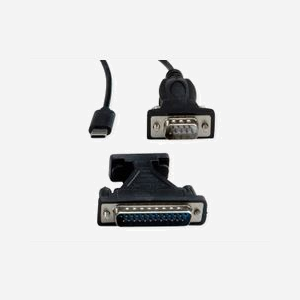 VALUE Adaptateur USB-C vers DB9/DB25, Connecteurs Mâles, 1.8m, Noir, Réf. 12.99.1162 - Câble Convertisseur USB Type C vers Port Série DB9 et DB25 - Miniature 5