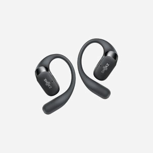 SHOKZ OpenFit 2+ Casques sans Fil Bluetooth 5.4 Noir - Ecouteurs Crochets auriculaires IP55, Autonomie 11h/48h, Microphone, AAC/SBC/A2DP/AVRCP/HFP