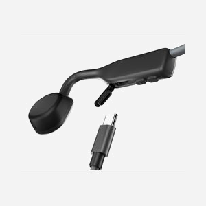 SHOKZ OpenMove Casque Sport Minerve Bluetooth 5.1 Gris - 20-20000Hz, IP55, Portée 10m, Microphone intégré avec réduction de bruit, Autonomie 6h - Miniature 4