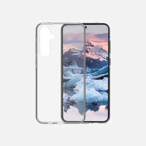 dbramante1928 Nuuk Housse Samsung Galaxy A55 5G 6.6" (16.8cm) Transparente en Plastique Recyclé, Résistance Rayures, Dimensions 81x12x163mm, 33g - Miniature 1