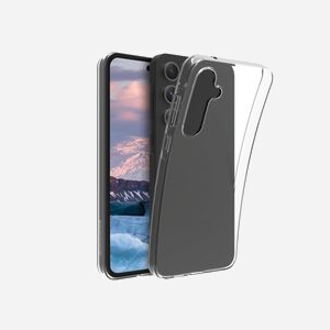 dbramante1928 Nuuk Housse Samsung Galaxy A55 5G 6.6" (16.8cm) Transparente en Plastique Recyclé, Résistance Rayures, Dimensions 81x12x163mm, 33g - Miniature 2