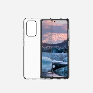 dbramante1928 Nuuk Housse Galaxy Xcover 5 5.3" (13.5cm) Transparent - Plastique Recyclé, Anti-chute, Anti-rayures, Recharge sans fil - 78.2x163.5x11mm 28g - Miniature 1