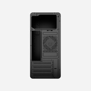 Aerocool CS110 Mini Tower Noir - Boîtier PC Micro ATX / Mini-ITX, 2x2.5", 2x3.5", 1x80mm, USB 3.2 Gen 1, SPCC 0.7mm, sans alimentation - Miniature 3
