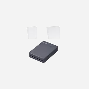 Canon SELPHY QX20 BK - Imprimante Photo Sublimation de Teinte, 287x287 DPI, Format 7.2x8.5cm, Wifi, USB Type-C, Compatible Android/iOS