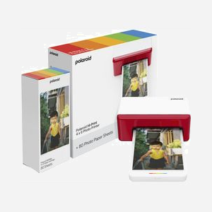 Polaroid Hi-Print 6553 Imprimante Photo Thermique 4"x6" (10x15cm) Bluetooth, Technologie Thermique, Usage Domestique/Professionnel, Blanc
