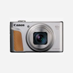 Canon PowerShot SX740 HS Lite Edition Argent : Compact 20.3MP CMOS, Zoom Optique 40x, Vidéo 4K UHD, LCD 3", Wi-Fi, Bluetooth, DIGIC 8 - Miniature 1