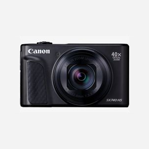 Canon PowerShot SX740 HS Lite Edition : Appareil photo compact 20.3MP CMOS, zoom optique 40x, vidéo 4K UHD, écran 3" LCD, Wi-Fi, Bluetooth, DIGIC 8 - Miniature 1