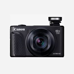 Canon PowerShot SX740 HS Lite Edition : Appareil photo compact 20.3MP CMOS, zoom optique 40x, vidéo 4K UHD, écran 3" LCD, Wi-Fi, Bluetooth, DIGIC 8 - Miniature 3