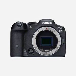 Canon EOS R7 Boîtier MILC 32.5MP CMOS 6960x4640 4K UHD Dual Pixel CMOS AF II, ISO 51200, Wi-Fi, Bluetooth, 2x SD, Viseur OLED 2.36M pts