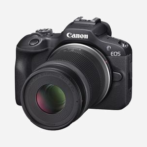Canon EOS R100 Kit MILC 24.1MP CMOS + RF-S 18-45mm F4.5-6.3 IS STM + RF-S 55-200mm F5-7.1 IS STM, Vidéo 4K, Écran 3", WiFi, Bluetooth - Miniature 3