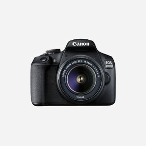 Canon EOS 2000D Kit SLR 24.1MP CMOS 6000x4000, Objectif 18-55 IS, ISO 100-6400, Vidéo Full HD, WiFi, Écran 3", Flash SB130 + Carte SD 16GB