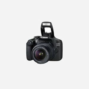 Canon EOS 2000D Kit SLR 24.1MP CMOS 6000x4000, Objectif 18-55 IS, ISO 100-6400, Vidéo Full HD, WiFi, Écran 3", Flash SB130 + Carte SD 16GB - Miniature 2