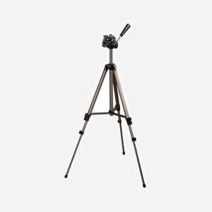 Hama Star 75 Trépied Aluminium Noir/Argent - Hauteur 42.5-125cm, Tête 3D, Pas de Vis 1/4", Charge Max 0.5kg, avec Étui, Référence 00004175 - Miniature 4