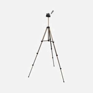 Hama Star 75 Trépied Aluminium Noir/Argent - Hauteur 42.5-125cm, Tête 3D, Pas de Vis 1/4", Charge Max 0.5kg, avec Étui, Référence 00004175 - Miniature 5