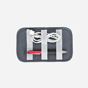 Lowepro GearUp Pouch Mini LP37138-GRL Étui Nylon/Polyester Antidéchirure Gris/Orange 220x45x140mm, Intérieur 190x40x115mm, Fermeture Zippée, 90g - Miniature 4