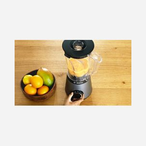 Blender Bosch Serie 4 MMB6141S 1200W Argent - Bol Tritan 1.5L, 2 vitesses, Fonction Pulse, Lames amovibles, 220-240V, 230x195x410mm - Miniature 2
