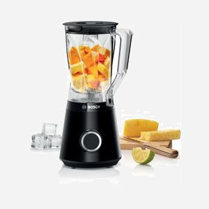 Bosch Serie 4 MMB6141B Blender 1.5L 1200W Noir Tritan, 2 vitesses + Pulse, Lames Acier Inox, 220-240V 50/60Hz, 230x195x410mm - Miniature 2
