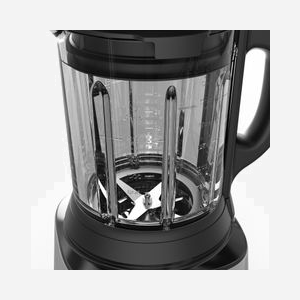 Tefal Perfectmix Cook BL83SD30 Mélangeur Table 1400W Noir/Inox, Bol Verre 1.75L (Max 2L), Technologie Powelix, 6 Vitesses, 10 Programmes, Écran Tactile - Miniature 5