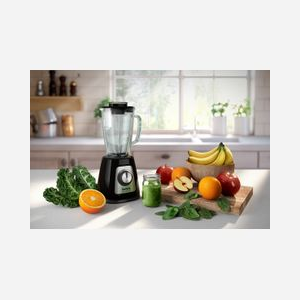 Tefal BlendForce II BL4358 Mélangeur 800W, Bol Verre 1.25L (1.75L max), 2 Vitesses, Fonction Pulse, Noir/Acier brossé, Lames Inox, Pièces Lave-Vaisselle - Miniature 4