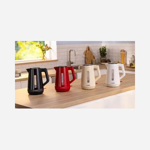 Bouilloire Bosch TWK1M123 1.7L 2400W Noir, Corps en Plastique, Indicateur Niveau d'Eau, Arrêt Surchauffe, Filtre Anti-calcaire, Élément Chauffant Dissimulé - Miniature 4