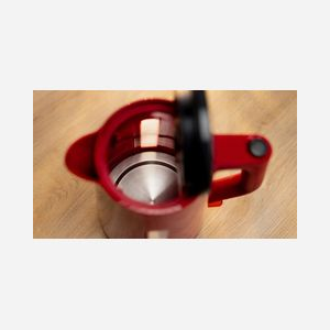 Bouilloire Bosch MyMoment TWK1M124 Rouge, 1.7L, 2400W, Corps en Plastique, Filtre Anti-Calcaire Amovible, Arrêt Automatique, Base 360°, 220-240V - Miniature 3