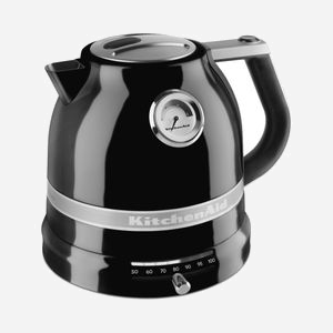 KitchenAid 5KEK1522EOB Bouilloire Onyx Black 1.5L 2400W Acier Inox/Alu Thermostat Réglable 7 Températures Indicateur Niveau d'Eau Filtre Anti-Calcaire - Miniature 2