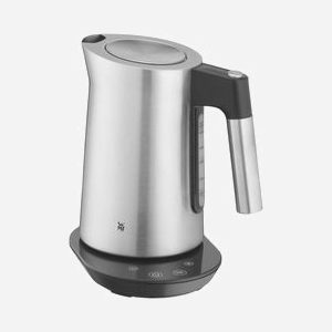 WMF Bouilloire Électrique 04.1331.0011 : 1.6L, 3000W, Corps en Acier Inoxydable Cromargan, Thermostat Réglable, Filtre Anti-Calcaire, Sans Fil, Écran LED - Miniature 2