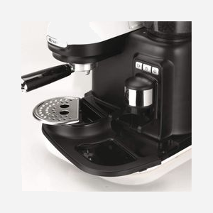 Ariete Machine Expresso Semi-Automatique 1318/01 Blanc, 920W, 15 Bar, Réservoir 0.8L, Café Moulu/Grains, Broyeur 250g, Cappuccino, Filtre à Eau - Miniature 3