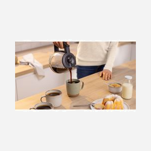 Bosch TKA2M111 Machine à Café Filtre Manuel, 1.25L, 15 Tasses, Fonction Maintien au Chaud 40min, Système Anti-goutte, 1200W, Blanc - Miniature 5