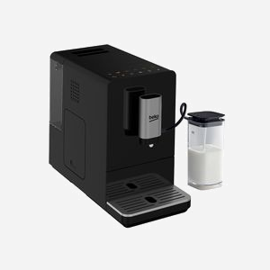 Beko CEG 3194 B Machine Expresso Automatique, 1.5L, 1350W, 19 Bar, Broyeur 5 Niveaux, Mousseur, Multi-Boissons, Noir, Comptoir - Miniature 3