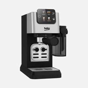 Beko CEP5304X Machine Expresso Semi-Automatique 1.1L, 1628W, 15 Bar, Mousseur Lait, Ecran LCD, Inox, 2 Tasses, Programme Nettoyage, Multi-Boissons - Miniature 3
