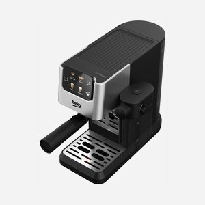 Beko CEP5304X Machine Expresso Semi-Automatique 1.1L, 1628W, 15 Bar, Mousseur Lait, Ecran LCD, Inox, 2 Tasses, Programme Nettoyage, Multi-Boissons - Miniature 4