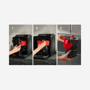 Siemens EQ.300 TF301E09 Machine Expresso Automatique 1.4L, 15 Bar, Broyeur Céramique 250g, OneTouch, Écran LED, Réservoir Amovible, 1300W - Miniature 3
