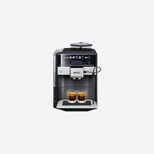 Machine Expresso Automatique Siemens EQ.6 plus s500 TE655319RW 1.7L 1500W Noir/Métal 19 bar Broyeur 300g 2 Tasses LCD