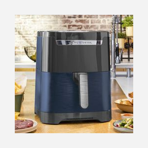 Tefal Easy Fry & Grill EY801410 Friteuse à Air Chaud Double 6.5L 1830W, 8 Programmes, Écran LCD, Type de construction Double, Bleu - Miniature 4