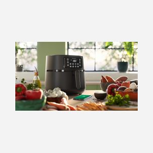 Philips Airfryer XXL Série 5000 HD9285/93 - Friteuse à air chaud connectée 7.2L, 2000W, Rapid Air, 8 programmes, 40-200°C, minuterie 180 min - Miniature 2