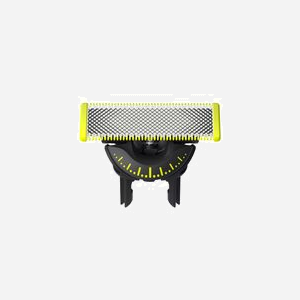 Têtes de rasoir Philips Norelco OneBlade QP420/50, Lame 360, pack de 2, Compatibilité OneBlade Norelco, Argent/Jaune - Miniature 2