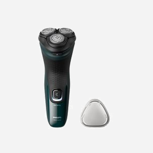 Philips Series 3000X X3002/00 Rasoir Électrique Rotatif PowerCut, Wet&Dry, Tondeuse Rétractable, Autonomie 40min, Charge Rapide 5min, Batterie NiMH - Miniature 1