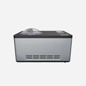 Unold 48845 Sorbetière à Compression 2L, Bol Inox, Écran LCD, Minuterie 60min, Puissance 180W, Préparation Glace, Sorbet, Yaourt, Noir/Inox - Miniature 5