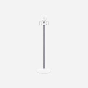 Base de chargement Dyson 972214-04 Dok Multi pour aspirateur balai V12, 135x309x1015mm, Blanc/Argent, Fabriqué aux Philippines