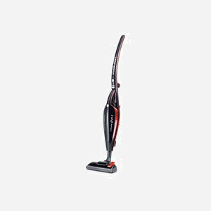 Ariete 2764/10 Aspirateur-balai 2en1 Secteur 600W, Sans Sac 0.8L, Filtration HEPA 10, Technologie Cyclonique, Câble 5m, Noir/Rouge