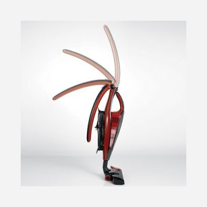 Ariete 2764/10 Aspirateur-balai 2en1 Secteur 600W, Sans Sac 0.8L, Filtration HEPA 10, Technologie Cyclonique, Câble 5m, Noir/Rouge - Miniature 3
