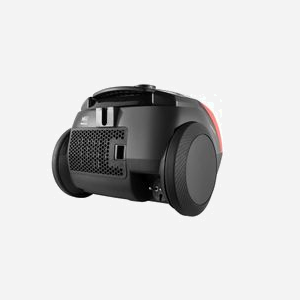 Beko VCC34801AR Aspirateur Cylindrique 800W 2.1L Sac HEPA 12 Noir/Rouge, Tube Télescopique Métal, Rayon 7.5m, 80dB, Sols Durs et Tapis - Miniature 3