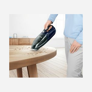 Bosch BHN20L Aspirateur de Table 18V Batterie 45min Autonomie 0.3L Collecteur Sec Noir/Bleu 1.1kg avec Suceur Plat - Indice réparabilité 6.8 - Miniature 5