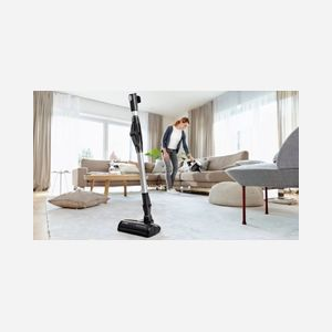 Bosch BCS711XXL Aspirateur Balai Sans Sac 0.3L Blanc Batterie 18V 3Ah Autonomie 40min 82dB avec LED et Technologie d'Aspiration Filtrage - Miniature 5