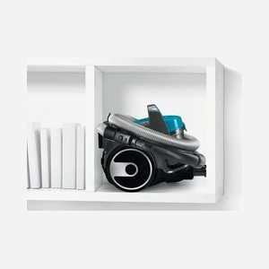 Aspirateur Cylindrique Sans Sac Bosch Serie 2 BGS05X240 700W Turquoise, Capacité 1.5L, Filtre EPA 12, Niveau Sonore 78dB, Tube Télescopique Inox - Miniature 2