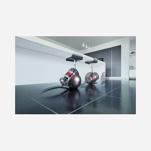 Dyson Cinetic Big Ball Absolute 2 Aspirateur Cylindrique Sans Sac 700W Nickel/Rouge, Capacité 0.8L, 80dB, Rayon 9.64m, Technologie Cyclonique, Turbo-brosse - Miniature 4