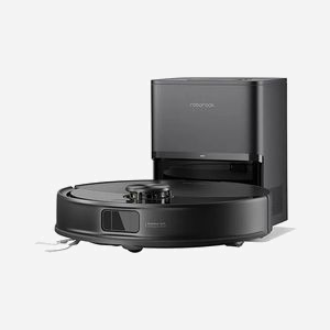 Roborock Q10 VF+ Aspirateur Robot Noir, 0.5L Sans Sac, Base Sac à Poussière, LiDAR, WiFi 2.4 GHz, Batterie 5200 mAh, Autonomie 150 min, 65 dB, 10000 Pa - Miniature 1